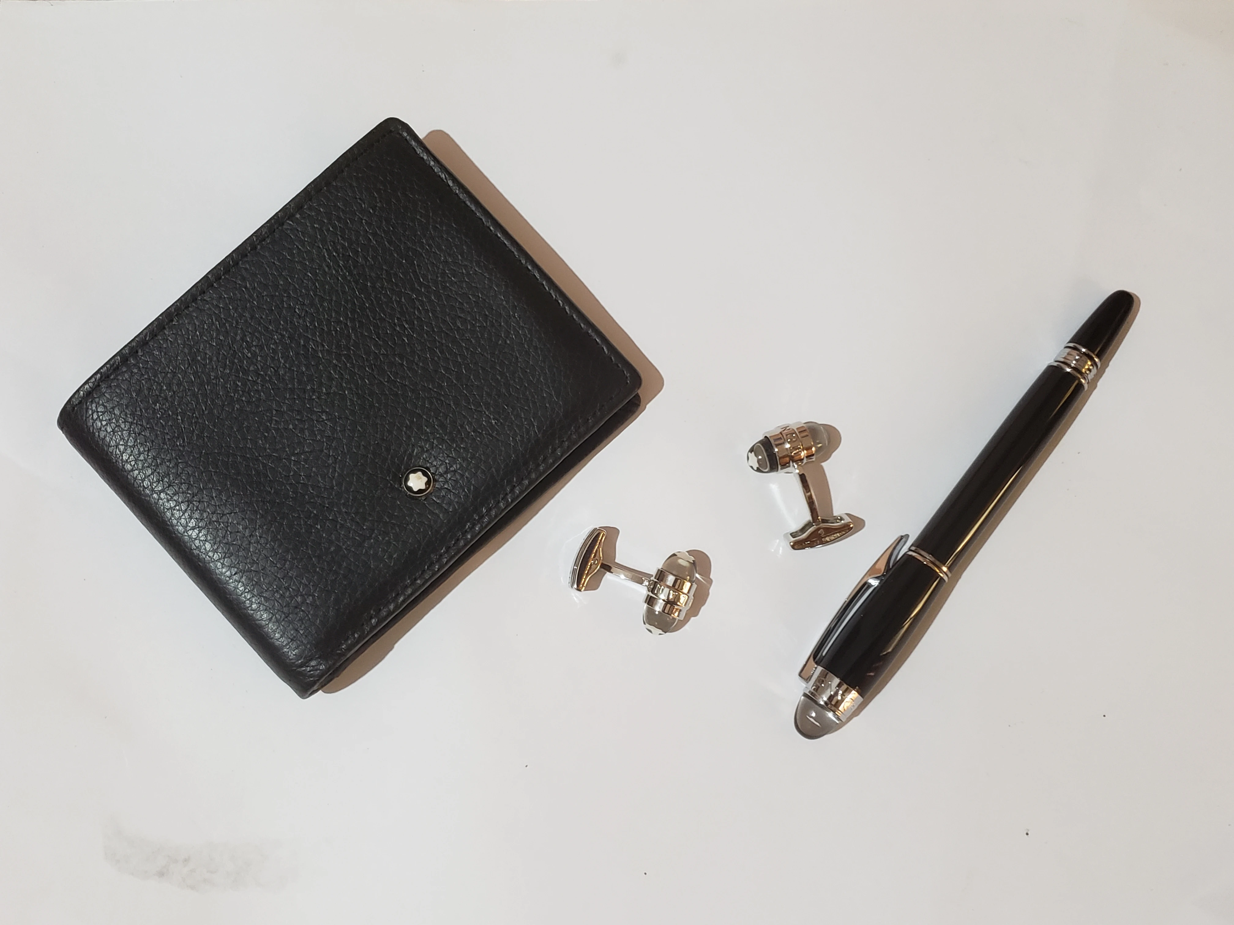 Mont Blanc Wallet Cufflink with Pen