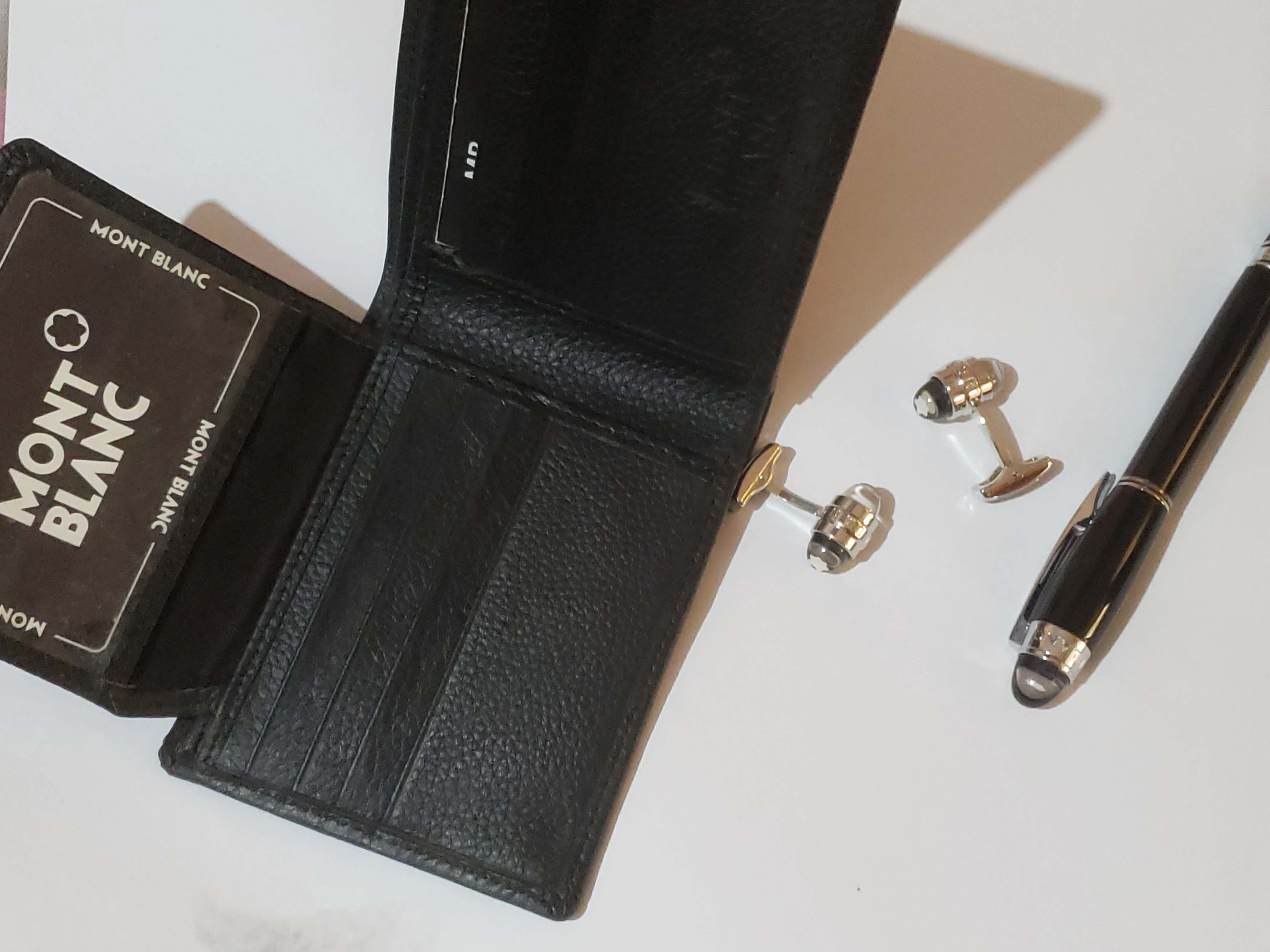 Mont Blanc Wallet Cufflink with Pen - image 8
