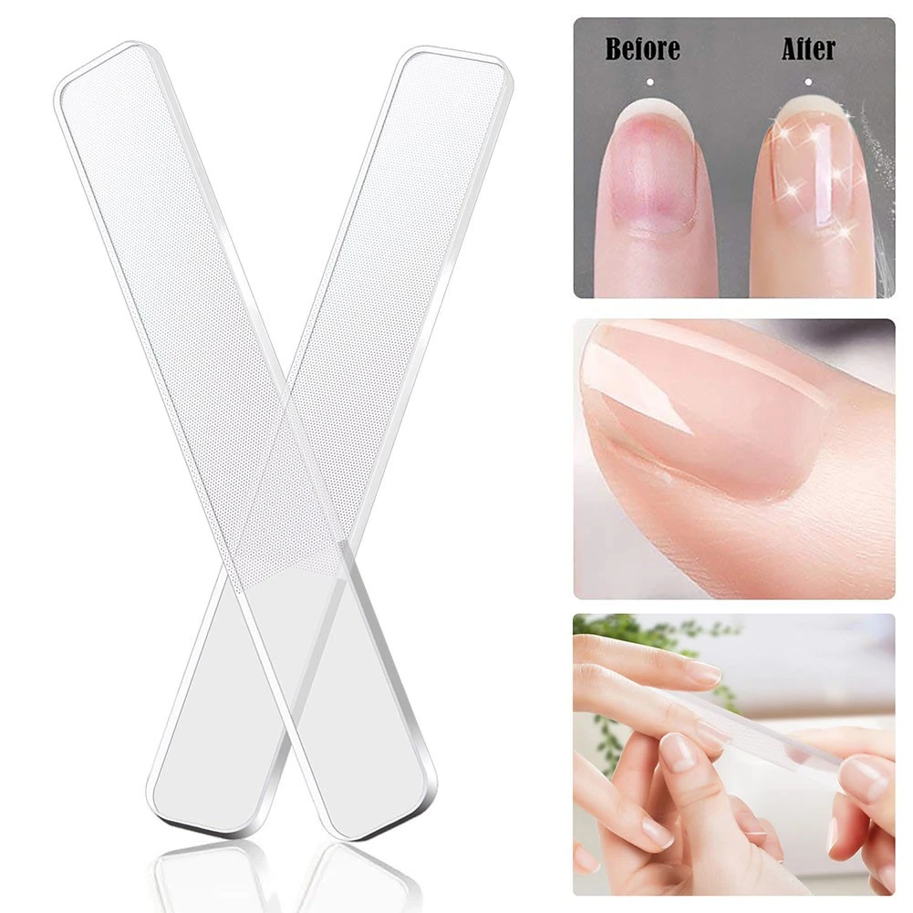 Generic Nano Glass Crystal File Nail Manicure Tool