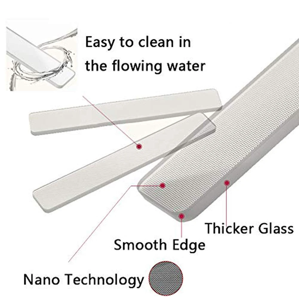 Generic Nano Glass Crystal File Nail Manicure Tool - image 2