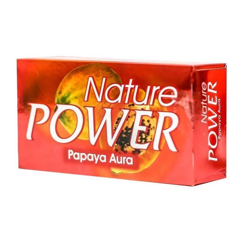 Aromame Nature Power Papaya Beauty Aura Soap 125g - image 4