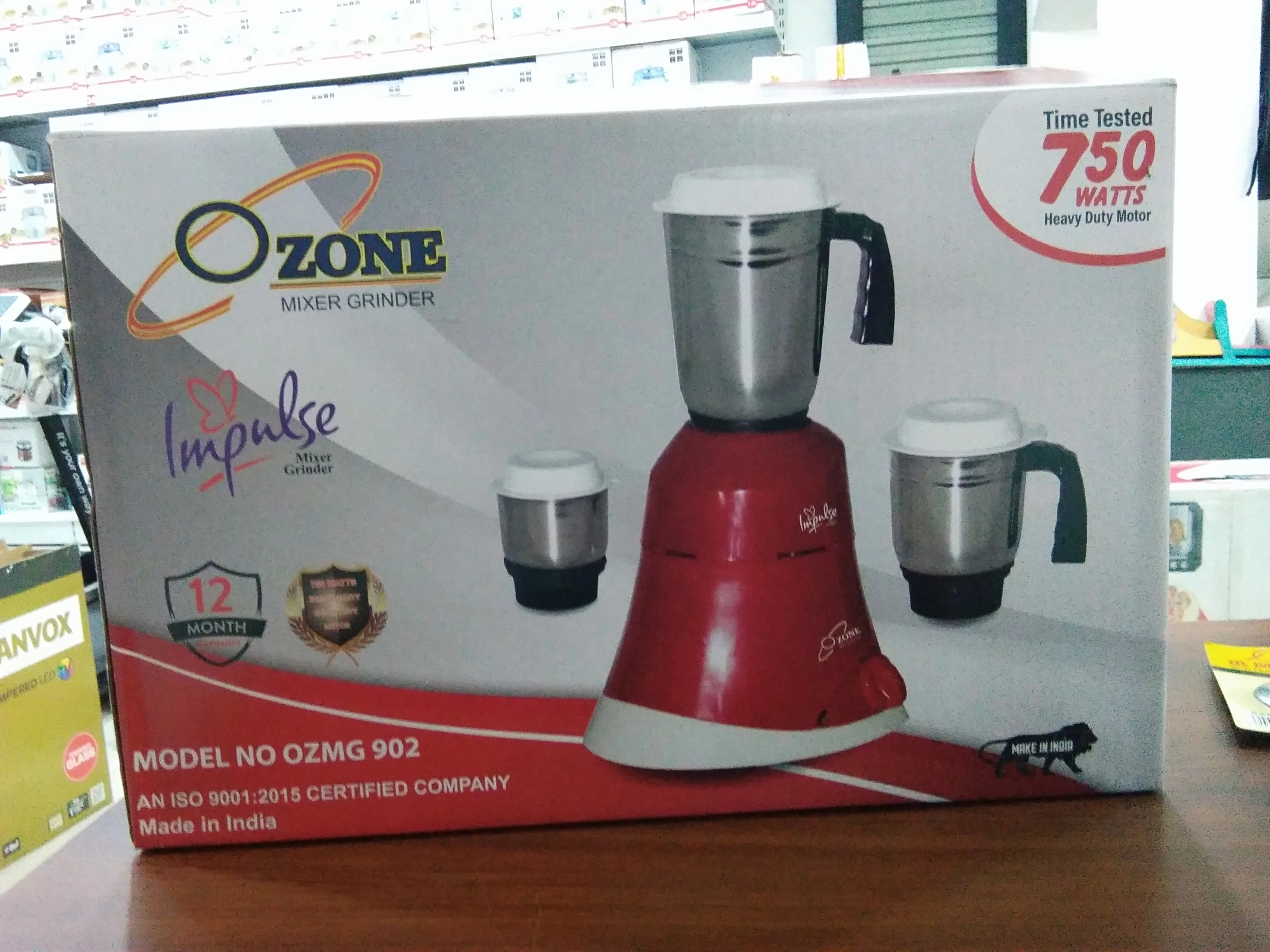 Ozone Mixer Grinder/ Blender  OZMG902 - image 2