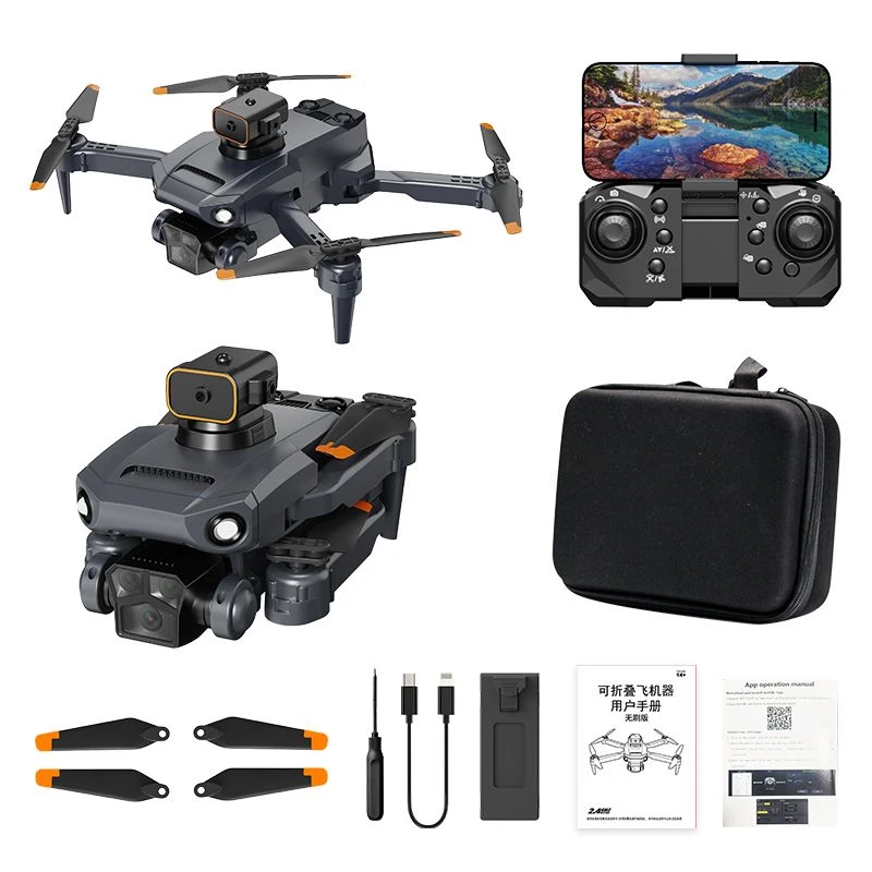 Generic P8 PRO Lens Drone 360 Flip ESC Cameras Brushless Motors - image 2