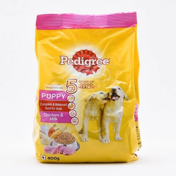 Pedigree Puppy Dog Dry Food Chicken Milk Flavor 2.8Kg