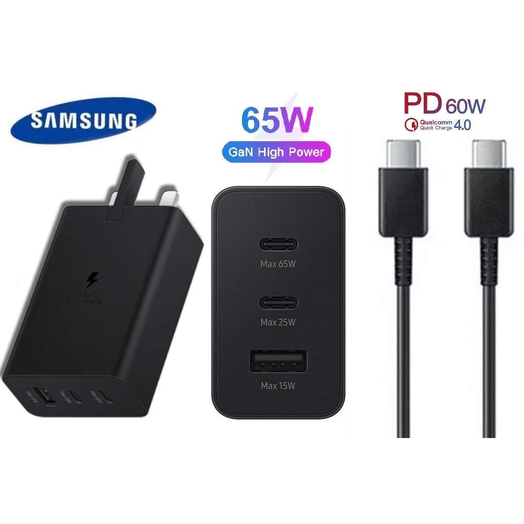 SAMSUNG EP-TA855 3-in-1 15W 25W 65W PD Power Adapter - image 2