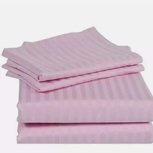 Egyptian Cotton Striped Bedsheet King Size