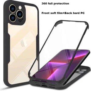 Apple iPhone 360 Full Protection Clear TPU Case