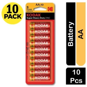 KODAK Super Heavy Duty ZINC Batteries AA