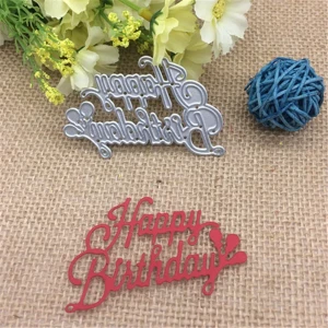 Generic Metal Cutting Dies for Paper Craft and Birthday