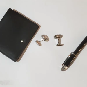 Mont Blanc Wallet and Cufflink with Pen