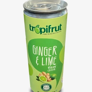 Tropifrut Ginger & Lime Fizzy Drink 250ml