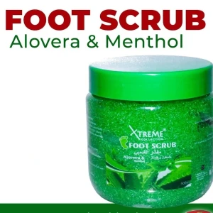 Xtreme Collection Foot Scrub 500ml Aloe Vera & Menthol