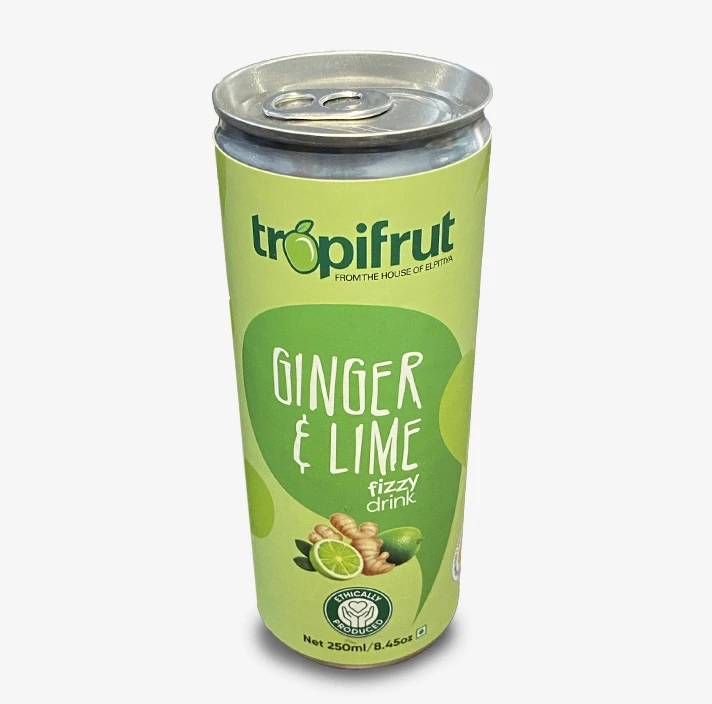 Tropifrut Ginger & Lime Fizzy Drink 250ml