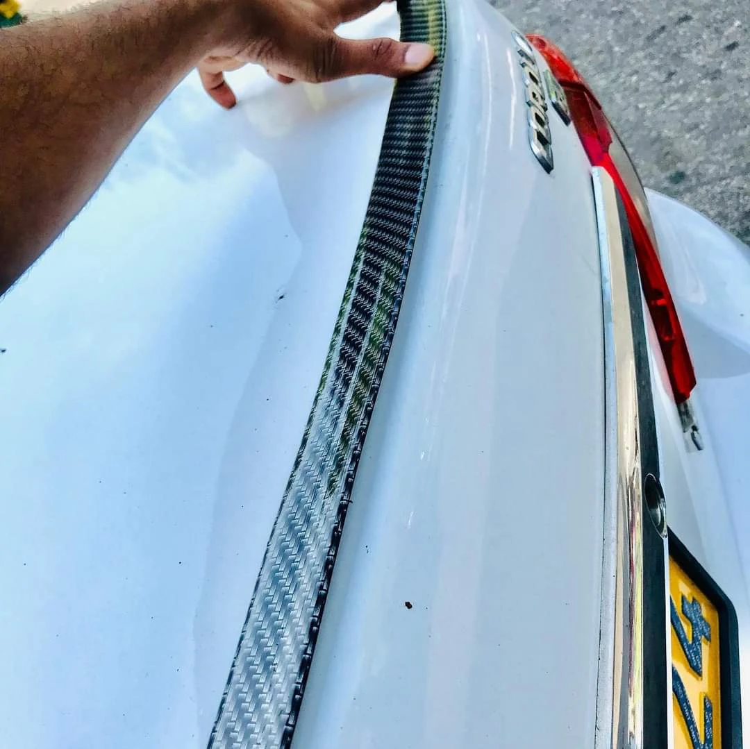 Generic Samurai Rear Ducktail Carbon Fiber Spoiler - image 7