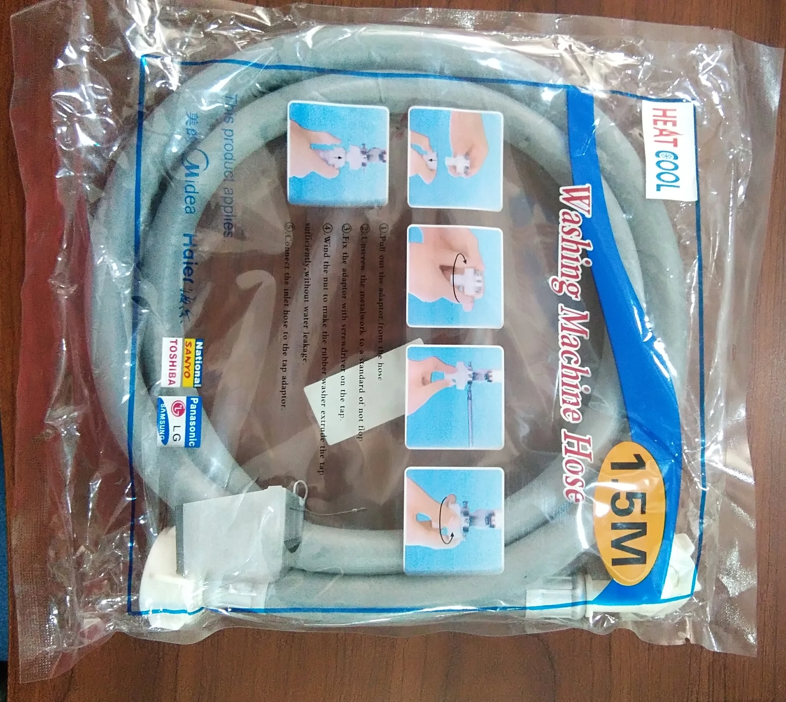 Generic Washing Machine Hose 1.5M - image 2