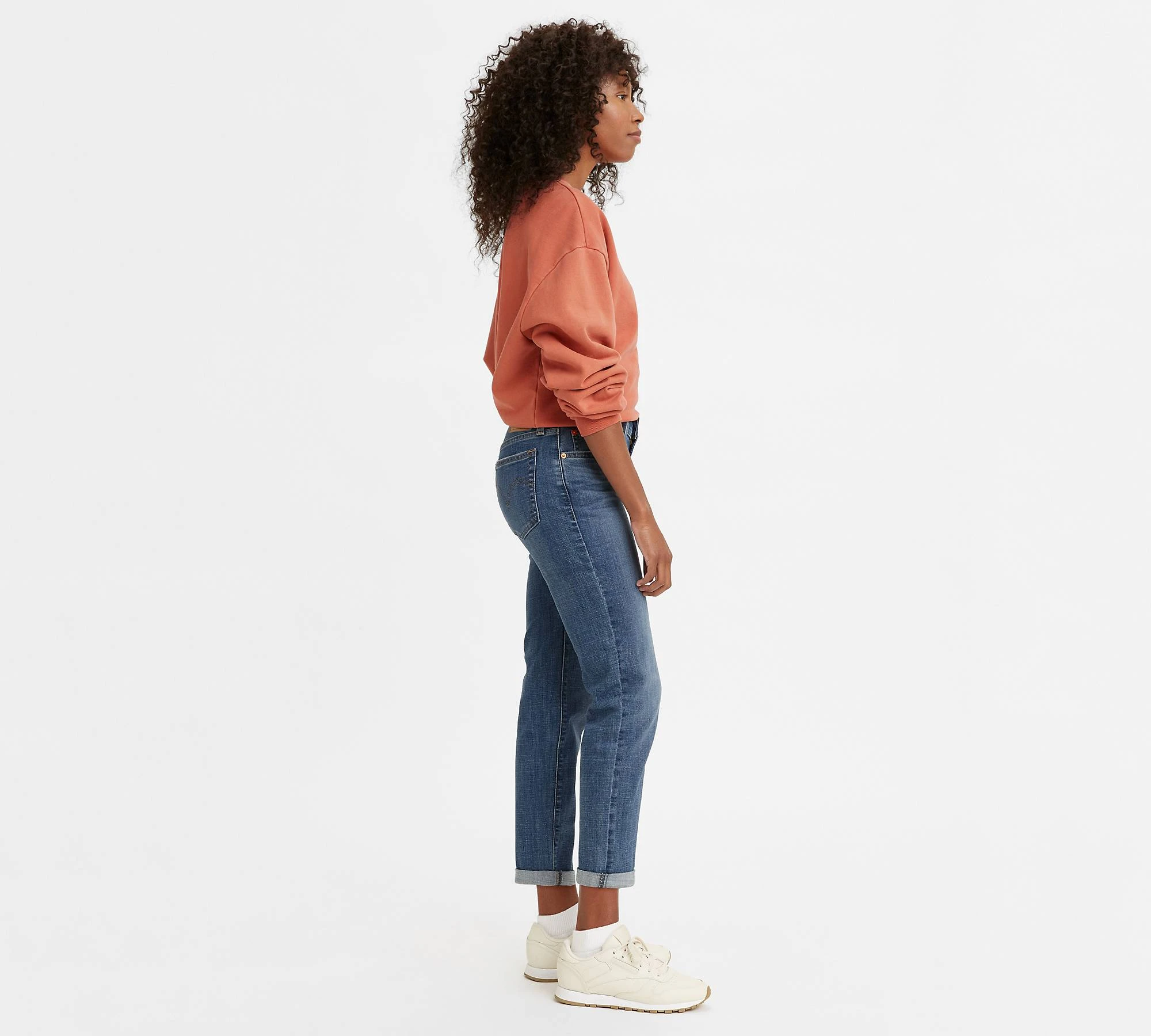 Levi's Women's Mid Rise Boyfriend Jeans - image 2