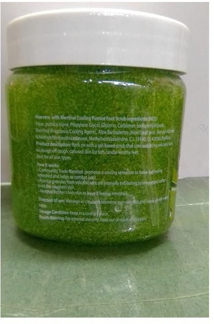 Xtreme Collection Foot Scrub 500ml Aloe Vera & Menthol - image 4