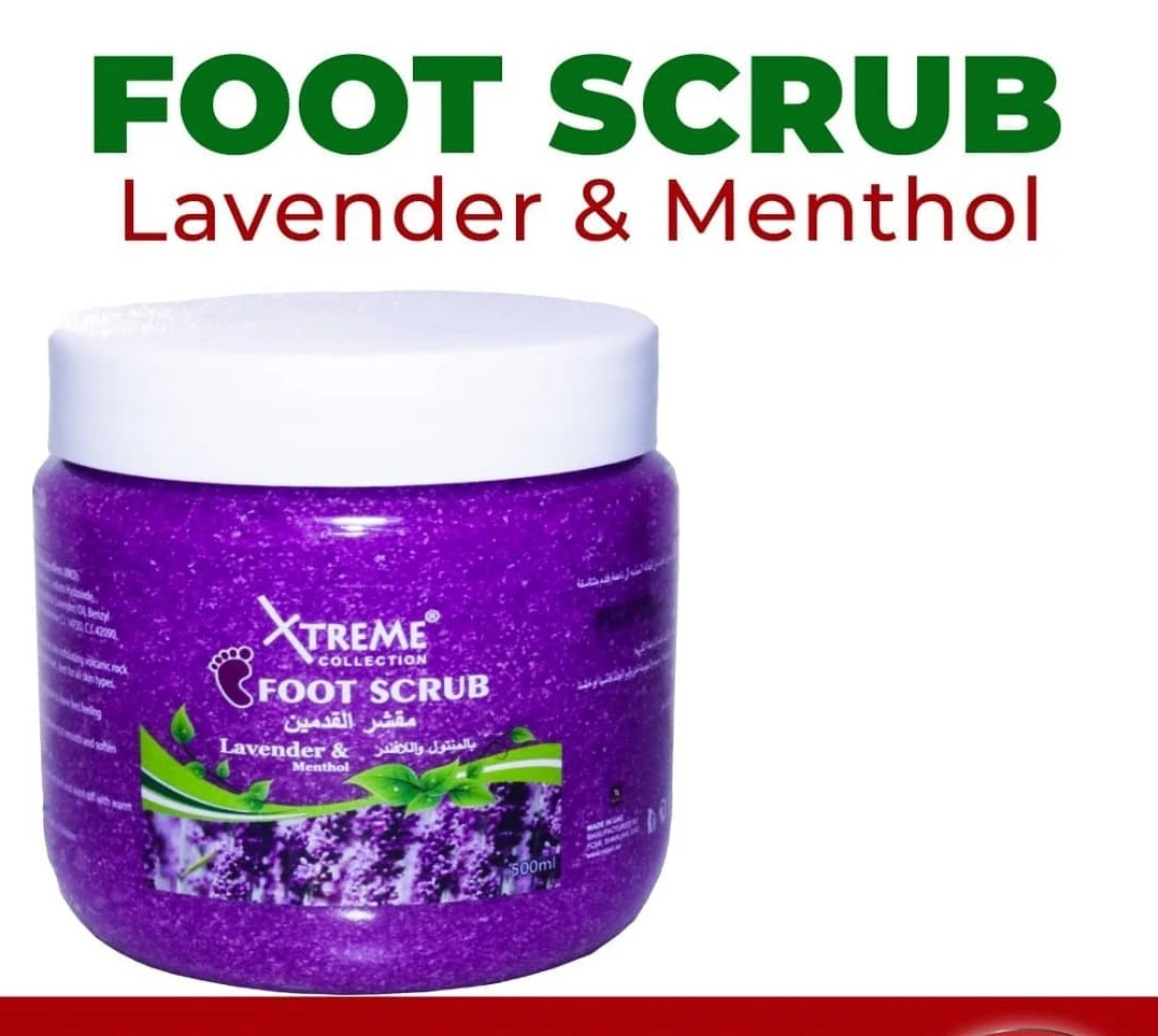 Xtreme Collection Foot Scrub 500ml Lavender & Menthol