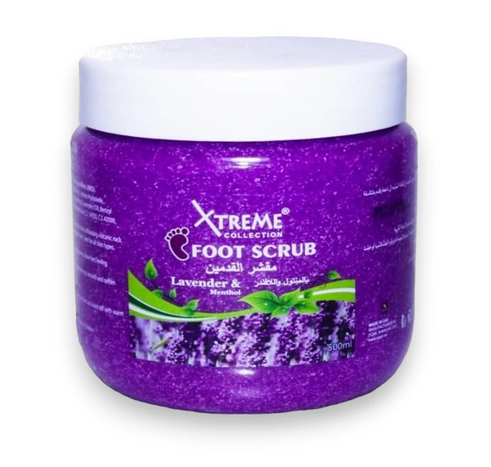 Xtreme Collection Foot Scrub 500ml Lavender & Menthol - image 6