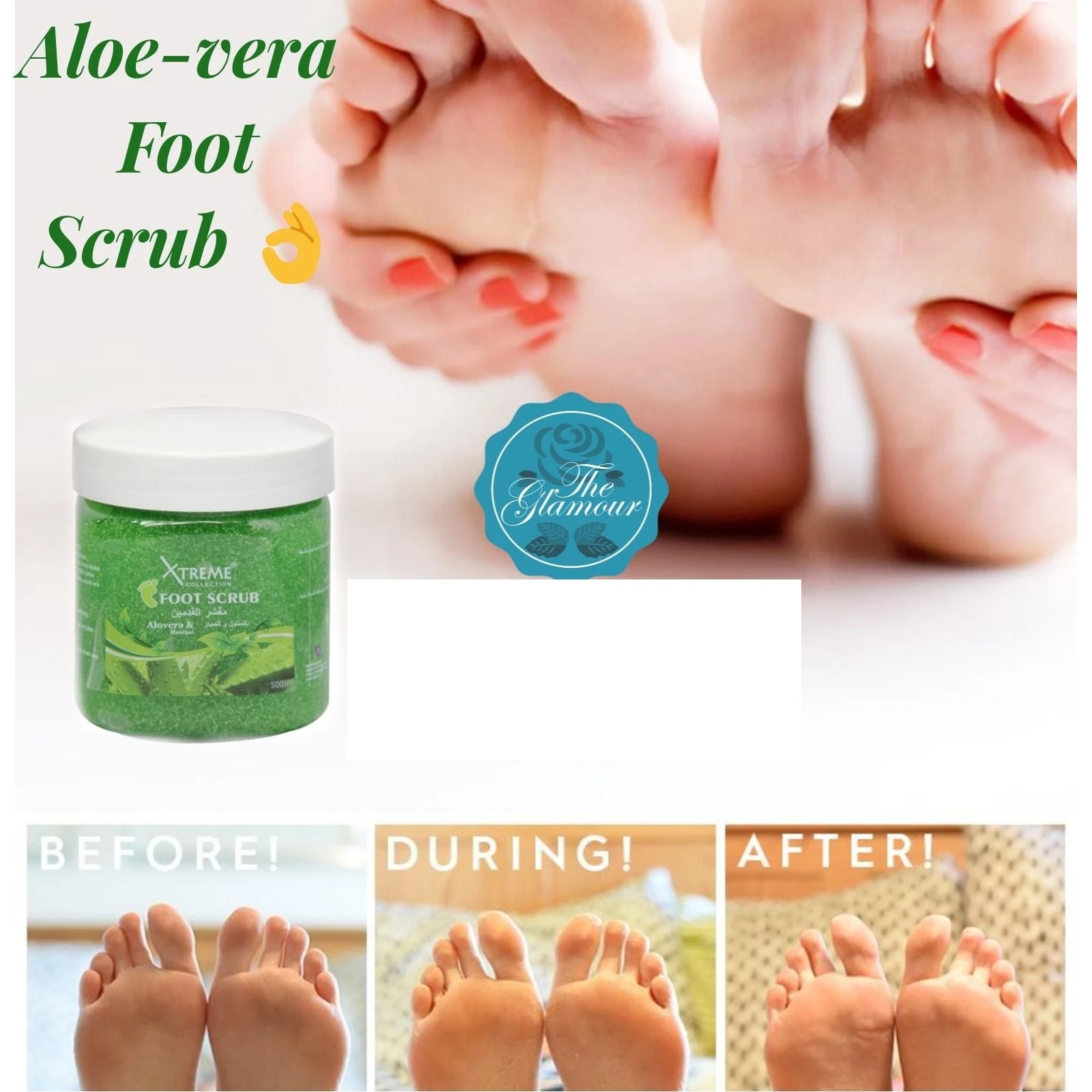 Xtreme Collection Foot Scrub 500ml Lavender & Menthol - image 7