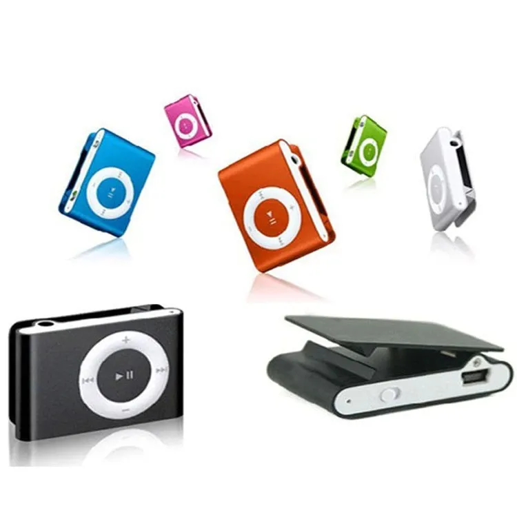 Generic Stylish Portable Mirror Mini Clip MP3 Player - image 4