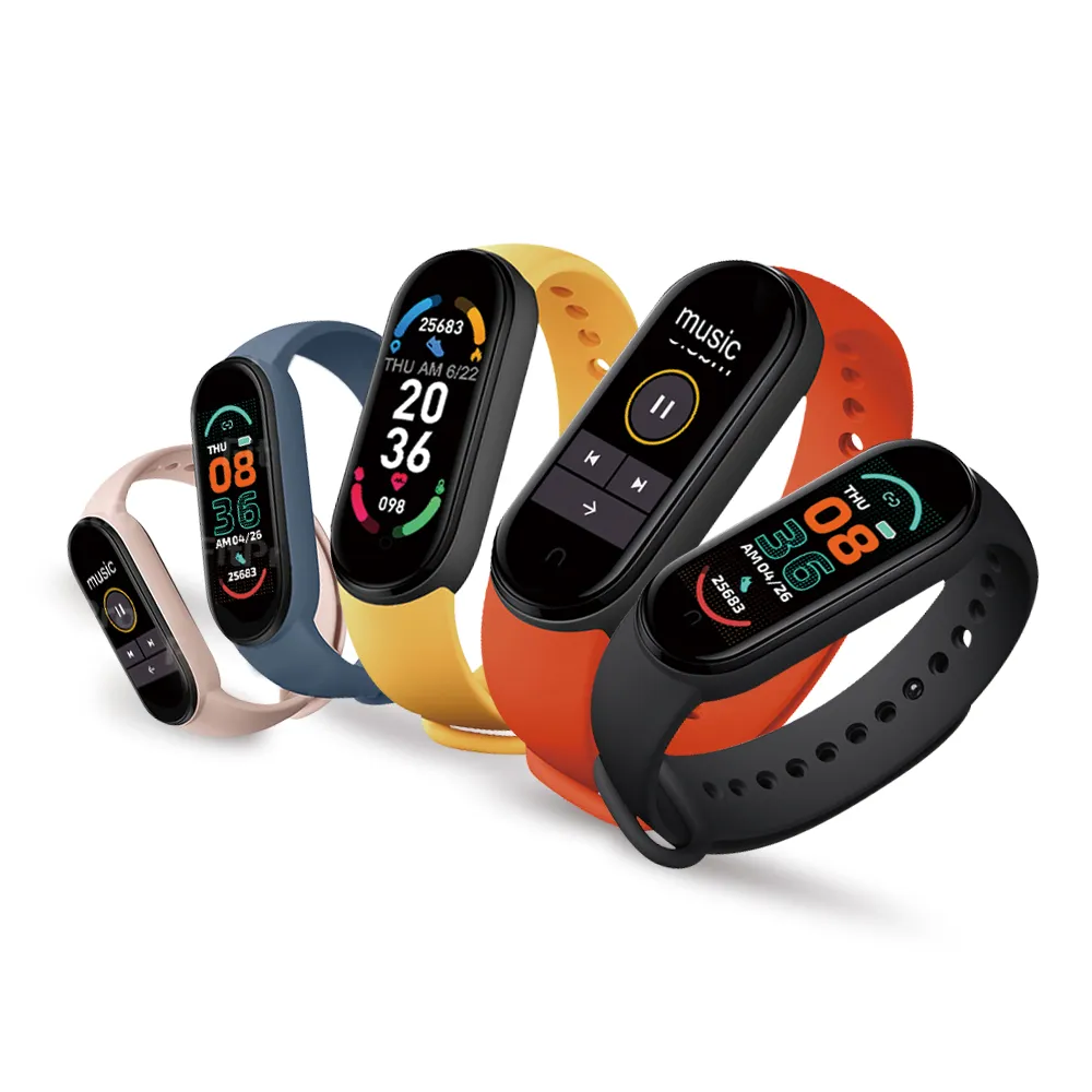 Mi Band 6 Smart Watch Fitness Tracker Black
