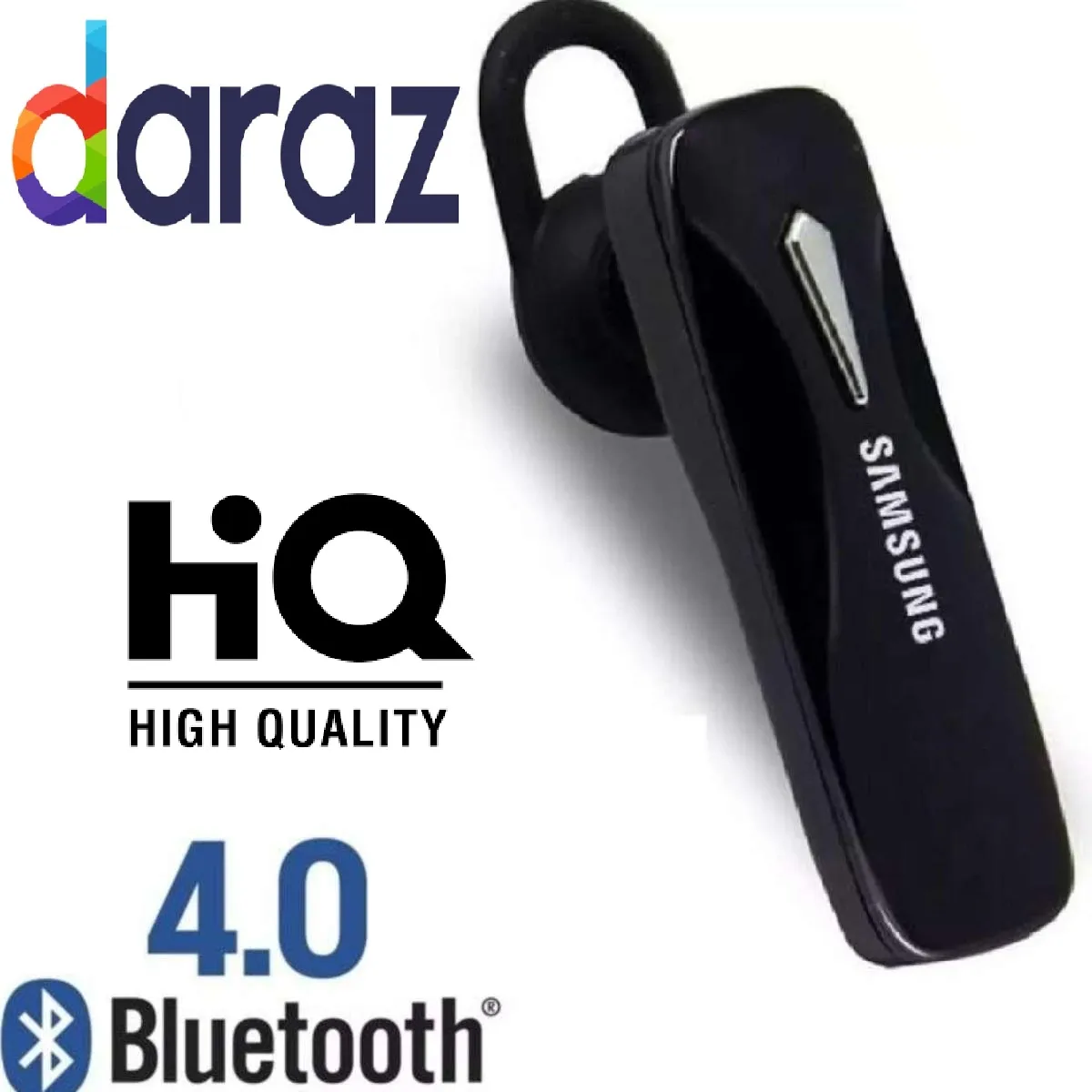 Samsung Wireless Stereo Headset Bluetooth Handsfree Black - image 4