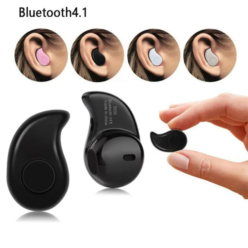 Generic Black Bluetooth Wireless Headset Earpod - image 3