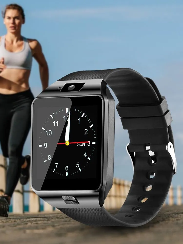 Generic DZ09 Q18 Digital Touch Screen Smart Watch - image 2