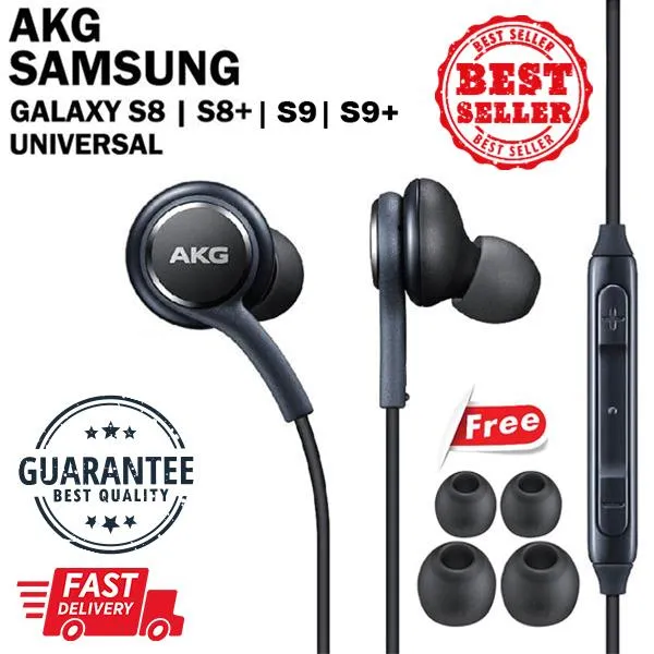 AKG Earphones Black Tangle-free Sound - image 2