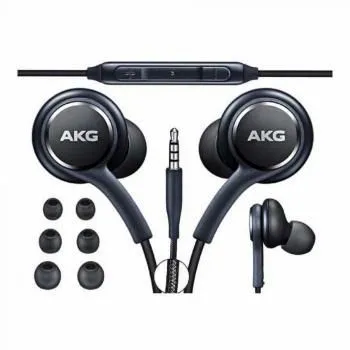 AKG Earphones Black Tangle-free Sound - image 3