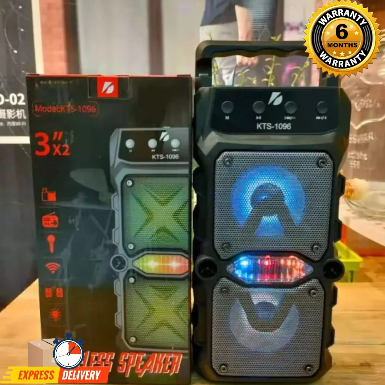 KTS KTS-1096 3*2 Inch High Quality Loudspeaker
