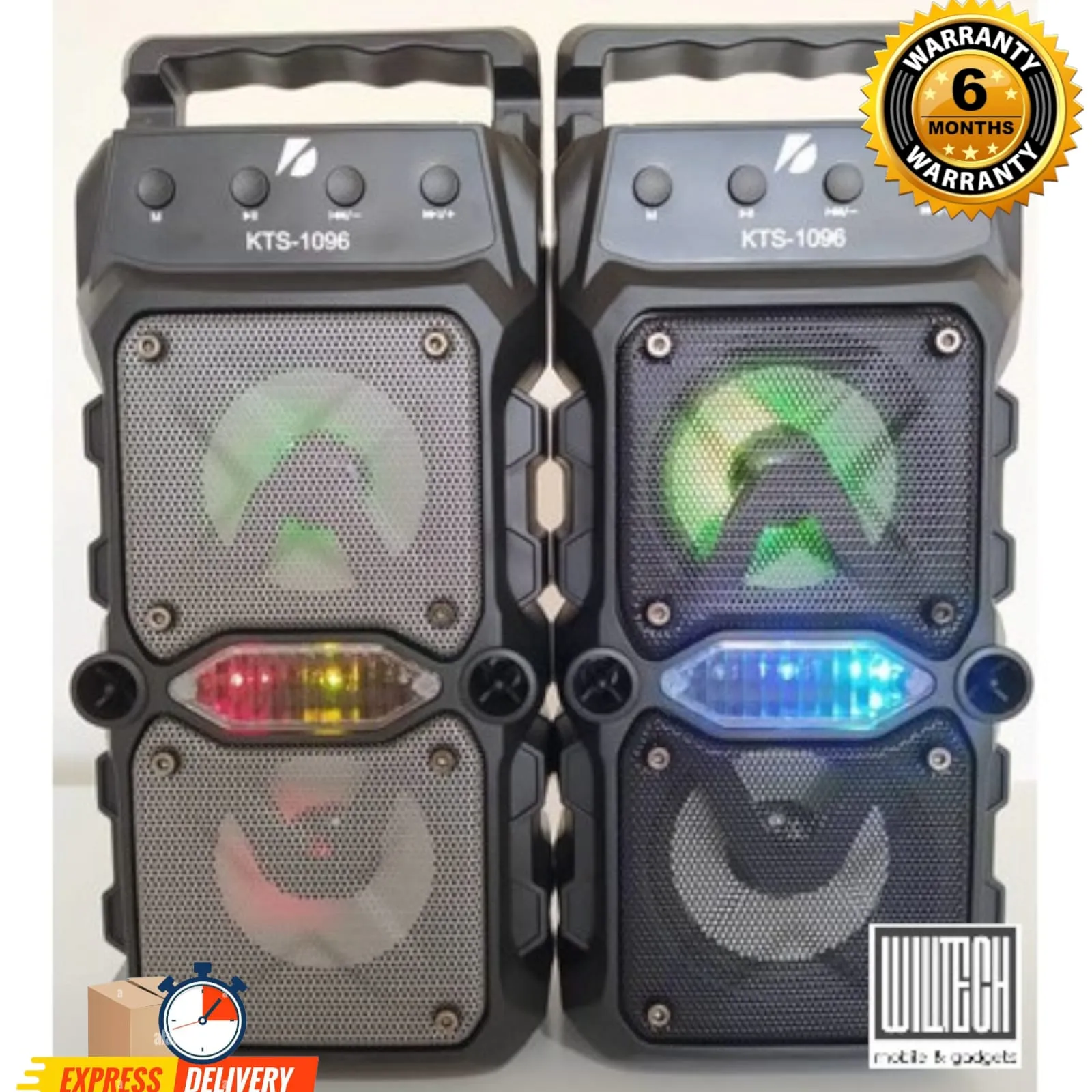 Generic Speaker Wireless Portable 3 Inch USB SD Bluetooth