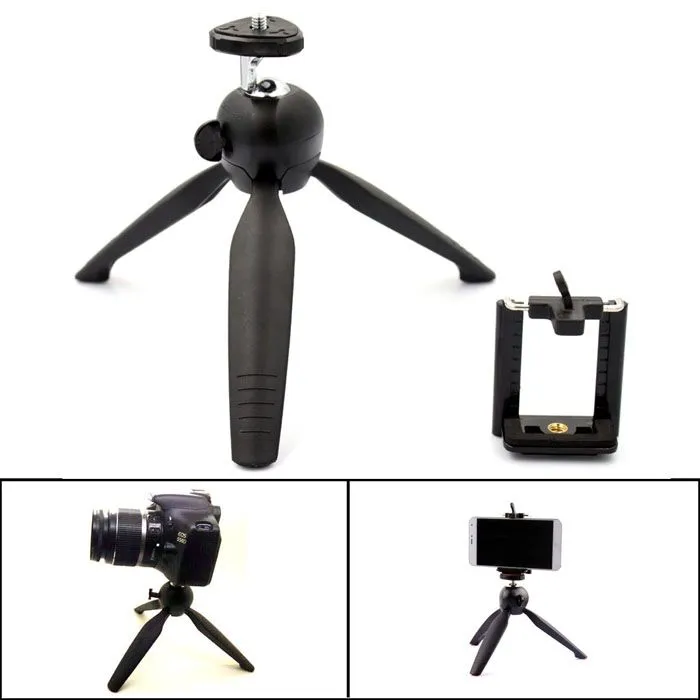 Yunteng Mini Tripod Stand for Phones & Digi Cams - Black - image 3
