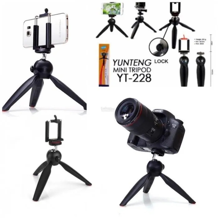 Yunteng YT 228 Mini Tripod for Mobile and Camera - image 3