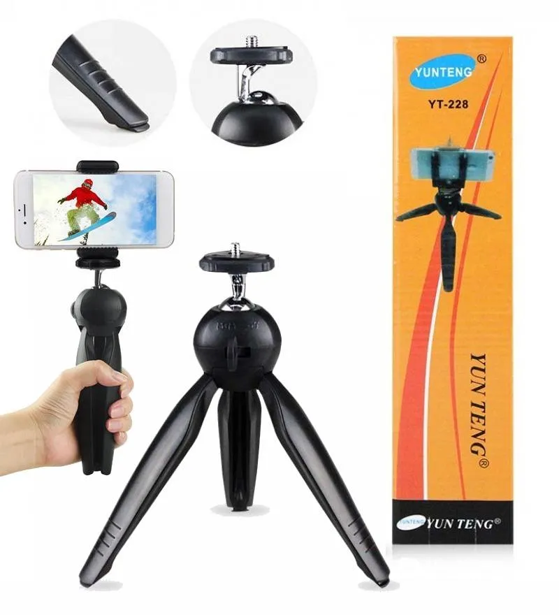Yunteng YT 228 Mini Tripod for Mobile and Camera - image 4