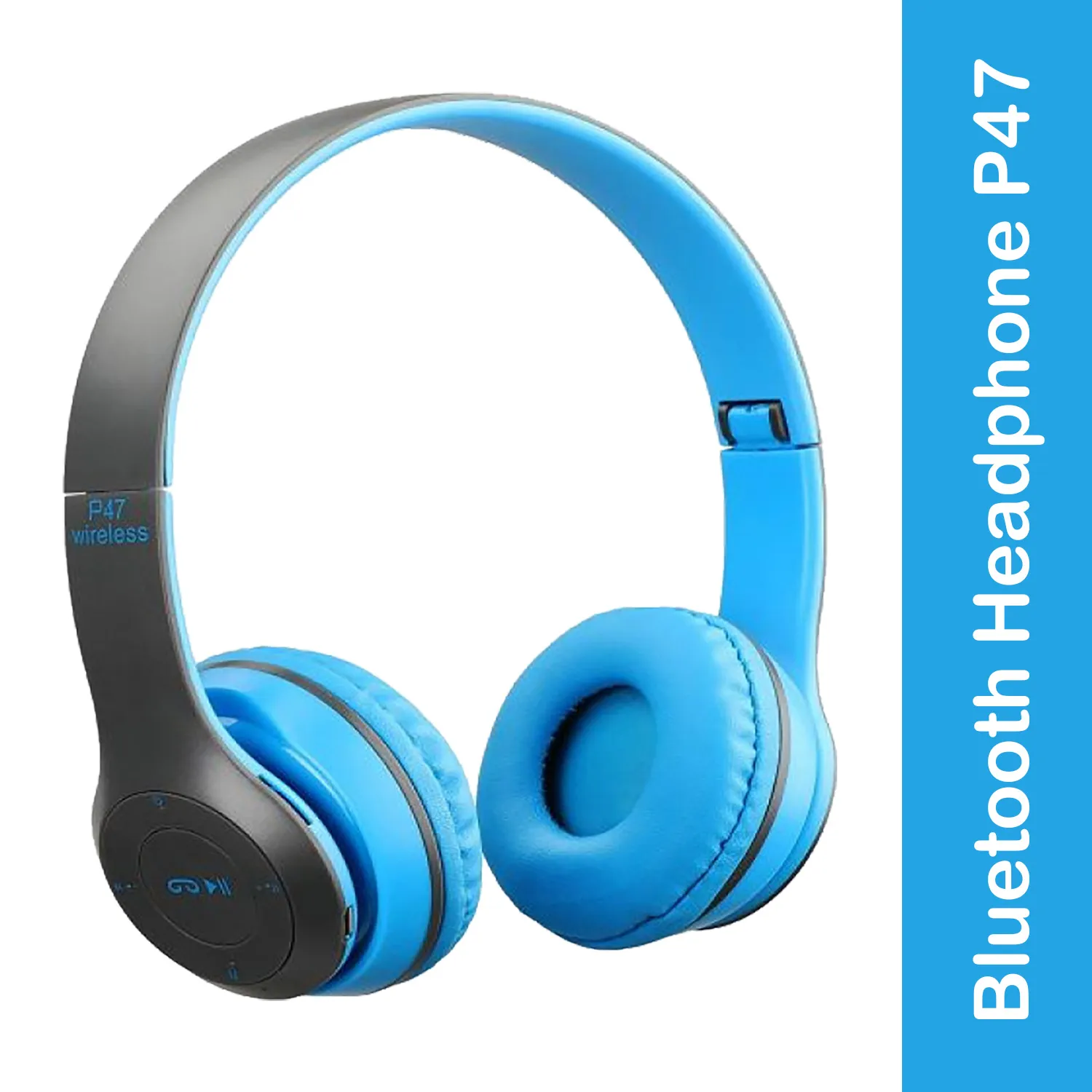 Generic P47 Bluetooth Wireless Headphone - image 4