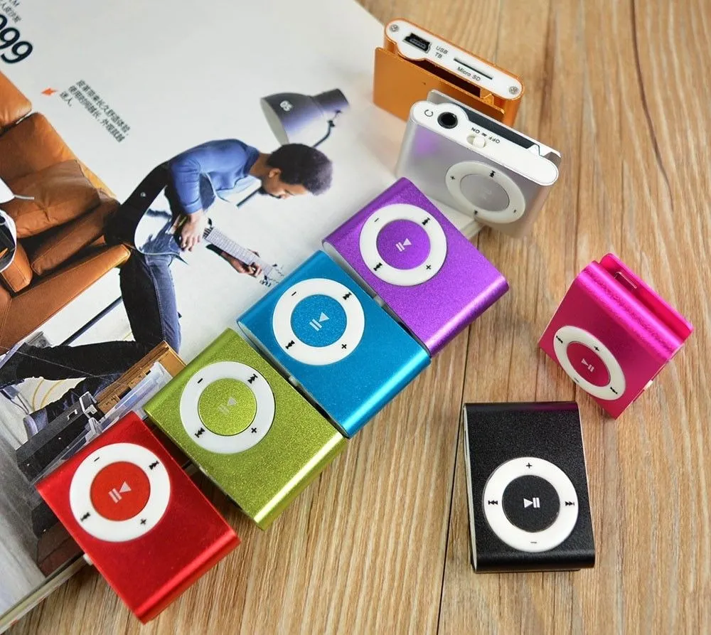 Generic Clip Mini MP3 Player TF/SD USB Metal - image 8