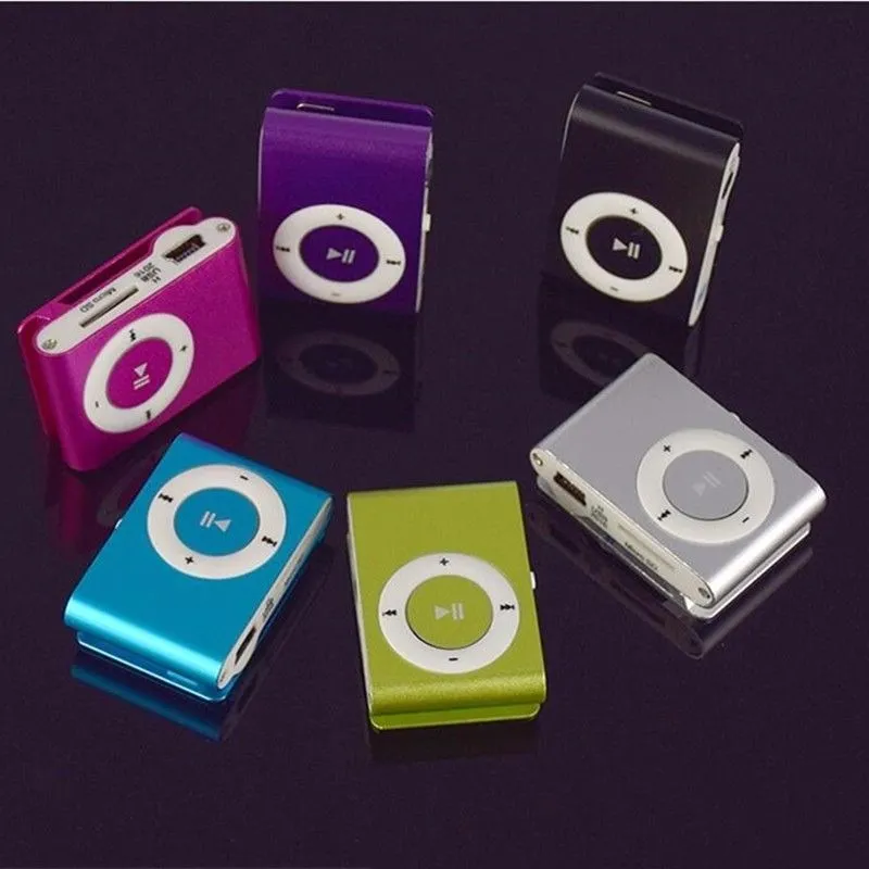 Generic Clip MP3 Player Mini TF/SD Slot USB Metal Waterproof - image 2
