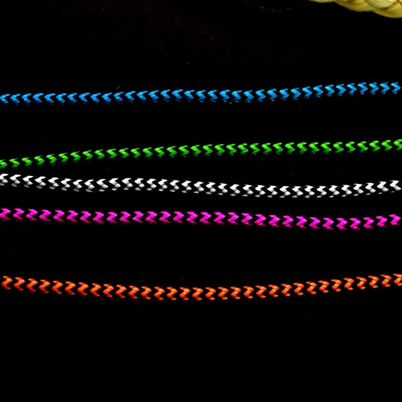 Green 3.5 Jack Audio Cable Male to Male Cloth - image 4