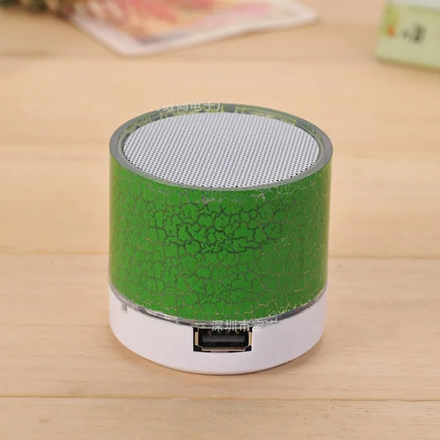 Gren Bluetooth Mini Speaker Colorful LED TF Card