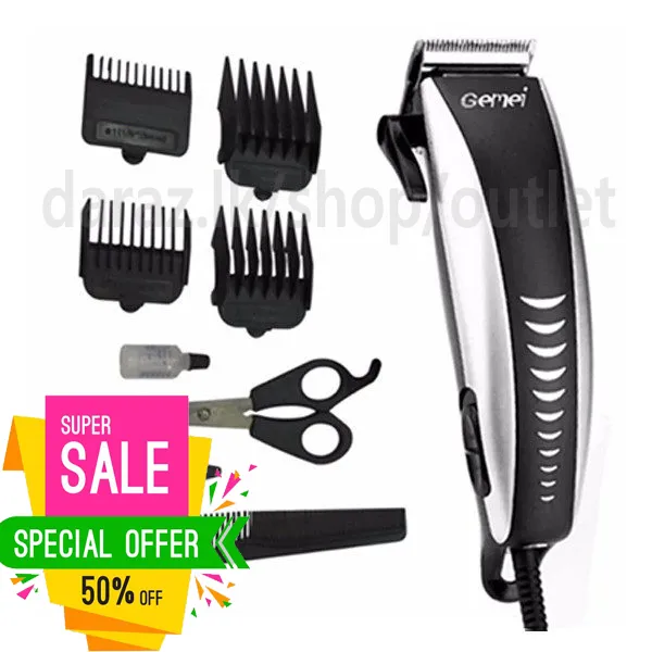 Gemei GM 1001 Professional Hair Clipper Stainless Steel Blade