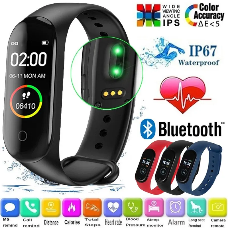 M4 Smart Watch Band 4 Fitness Tracker - image 2