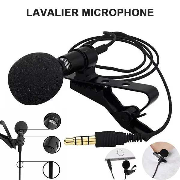 Generic Mini Portable 3.5mm Clip On Microphone - image 6
