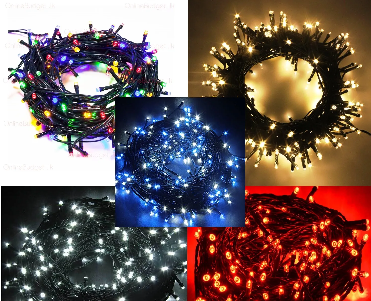 MIX 5PCS 26 Ft Vesak LED Party String Light