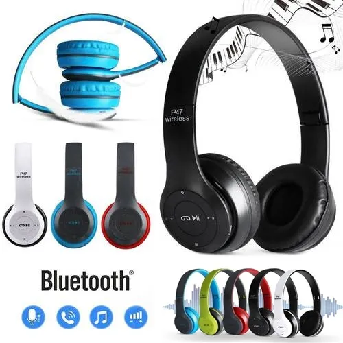 P47 Bluetooth 4.1 Wireless Headband Earphone - image 2