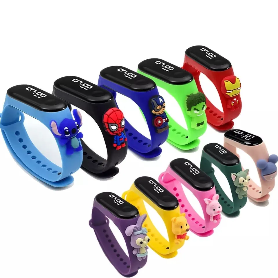 Spiderman 2022 Children's Digital Watch LED