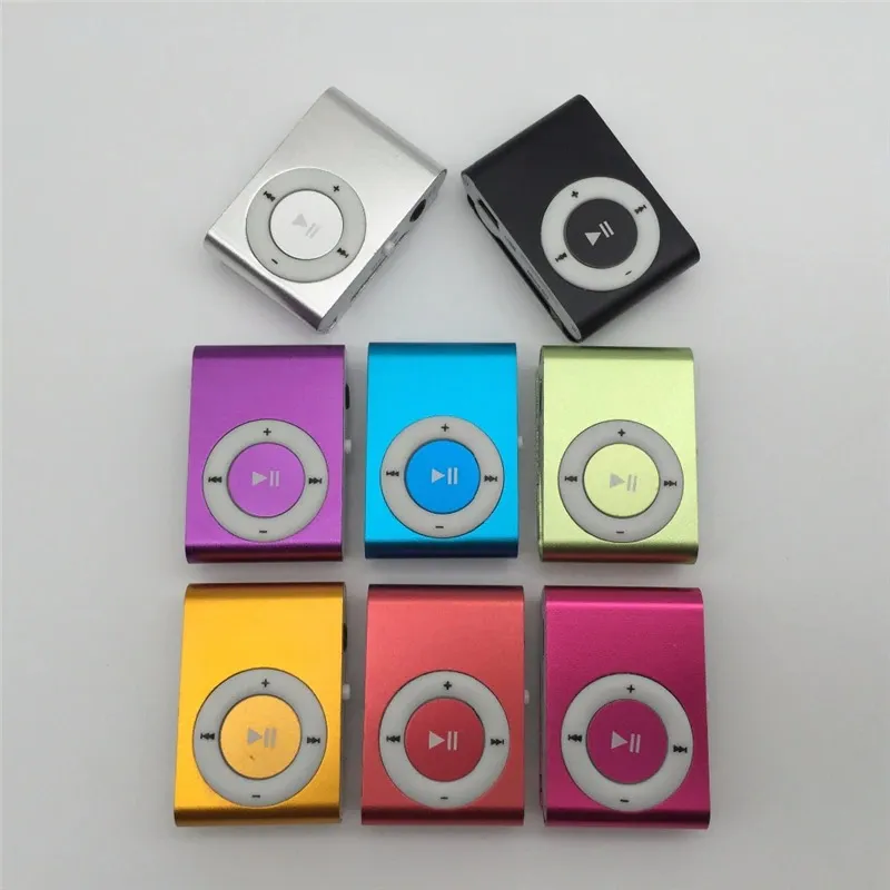 Generic Stylish Mirror Portable MP3 Player Mini Clip - image 5