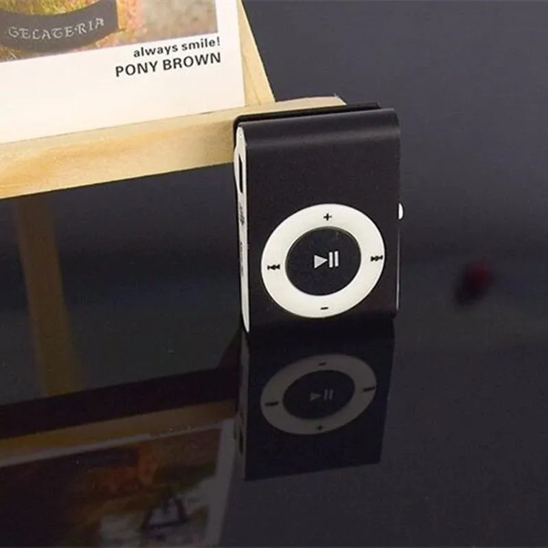 Meta Clip MP3 Player Mini TF/SD Slot USB Music Player - image 4