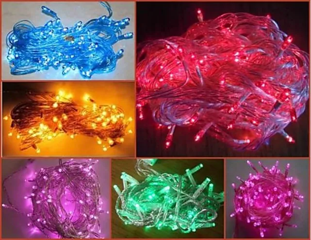 Generic 1PCS Fairy Light String 220V Red - image 3